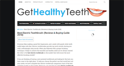 Desktop Screenshot of gethealthyteeth.com
